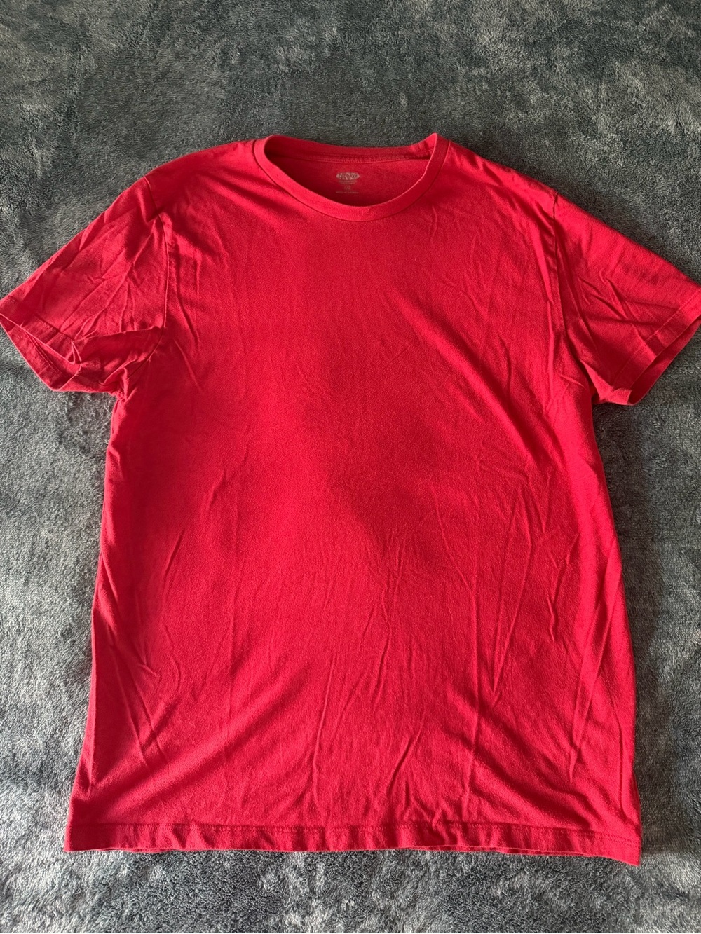 Men's Red Old Navy Crew Neck Short Sleeve T-Shirt Size Large
